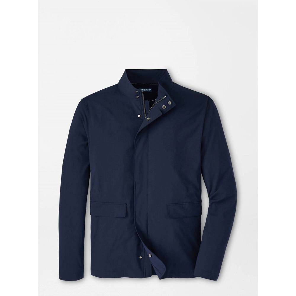 NEW PETER MILLAR men's excursionist flex city coat in navy